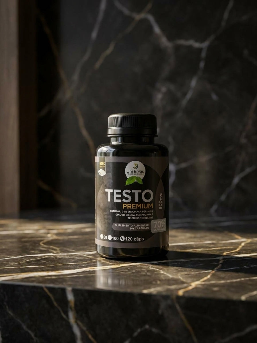 Testo Premium 500mg — Suplemento Natural de Energía y Vitalidad