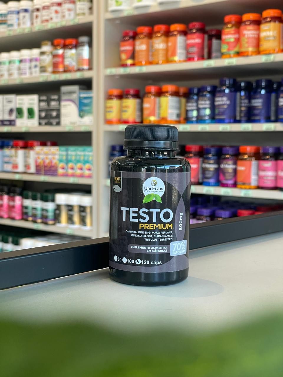 Testo Premium 500mg — Suplemento Natural de Energía y Vitalidad